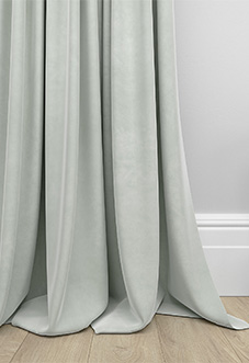 Odessa Velvet, Smoke - Made to Measure Curtains